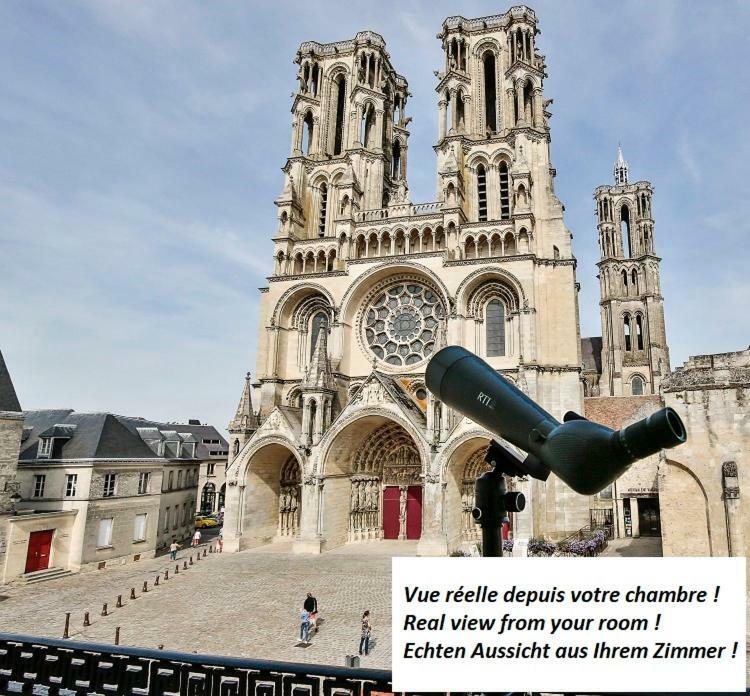 Logis Du Parvis ***Face Cathedrale/In Front Of The Cathedral*** Bed & Breakfast Laon Exterior photo